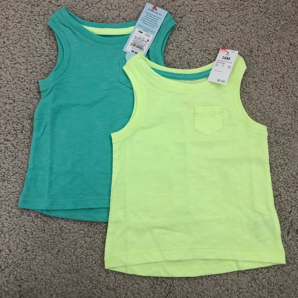 Baby toddler girls 2 pack Cat & Jack tank top